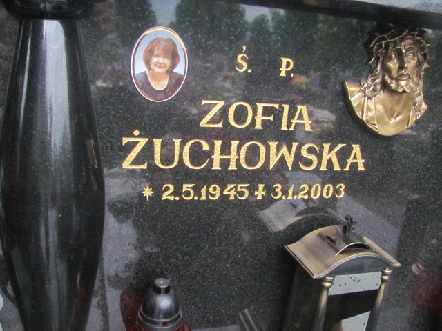 Zofia Żuchowska 1945 Bielsko-Biała Lipnik - Grobonet - Wyszukiwarka osób pochowanych